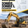 Caterpillar CAT 336D2, 336D2 L Excavator Service Repair Manual (GGH00001 and up)