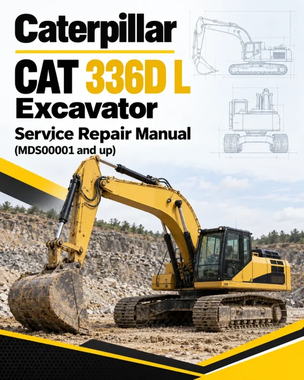 Caterpillar CAT 336D L Excavator Service Repair Manual (MDS00001 and up) Caterpillar CAT 336D L Excavator Service Repair Manual (MDS00001 and up)