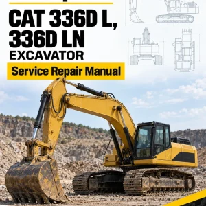 Caterpillar CAT 336D L, 336D LN Excavator Service Repair Manual (KDJ00001 and up)