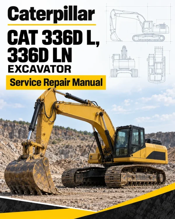 Caterpillar CAT 336D L, 336D LN Excavator Service Repair Manual (KDJ00001 and up) Caterpillar CAT 336D L, 336D LN Excavator Service Repair Manual (KDJ00001 and up)