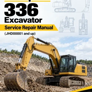 Caterpillar CAT 336 Excavator Service Repair Manual (JHD00001 and up)