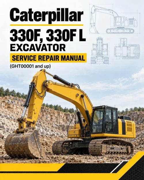 Caterpillar CAT 330F, 330F L Excavator Service Repair Manual (GHT00001 and up)