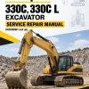 Caterpillar CAT 330C, 330C L Excavator Service Repair Manual (KDD00001 and up)