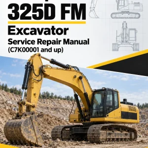 Caterpillar CAT 325D FM Excavator Service Repair Manual (C7K00001 and up)