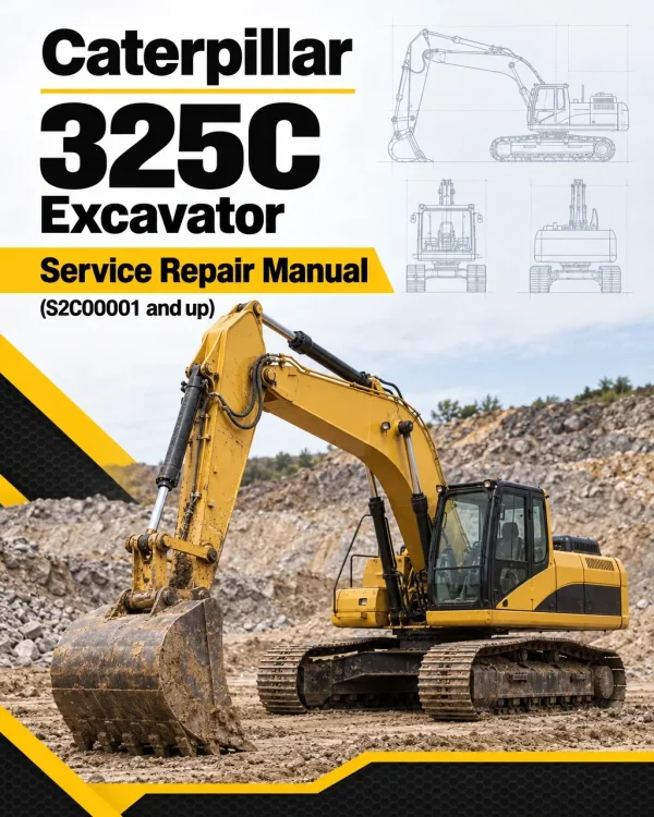 Caterpillar CAT 325C Excavator Service Repair Manual (S2C00001 and up)