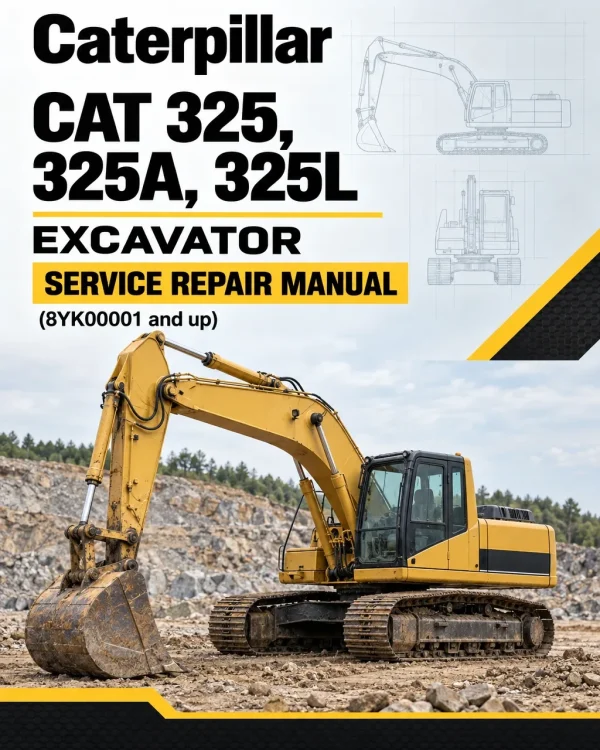 Caterpillar CAT 325, 325A, 325L Excavator Service Repair Manual (8YK00001 and up) Caterpillar CAT 325, 325A, 325L Excavator Service Repair Manual (8YK00001 and up)