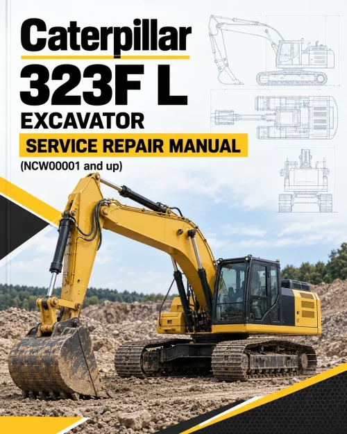 Caterpillar CAT 323F L Excavator Service Repair Manual (NCW00001 and up)