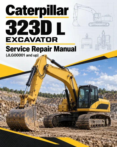 Caterpillar CAT 323D L Excavator Service Repair Manual (JLG00001 and up) Caterpillar CAT 323D L Excavator Service Repair Manual (JLG00001 and up)