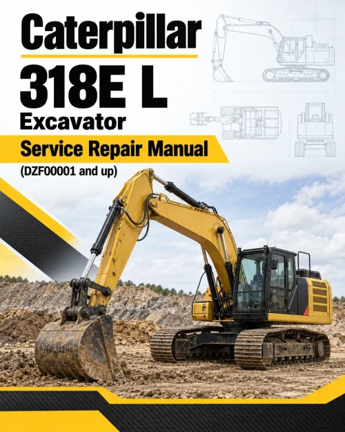 Caterpillar CAT 318E L Excavator Service Repair Manual (DZF00001 and up) Caterpillar CAT 318E L Excavator Service Repair Manual (DZF00001 and up)