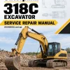 Caterpillar CAT 318C Excavator Service Repair Manual (DAH00001 and up) Caterpillar CAT 318C Excavator Service Repair Manual (DAH00001 and up)