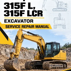 Caterpillar CAT 315F L, 315F LCR Excavator Service Repair Manual (TDY00001 and up)