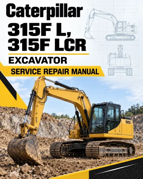Caterpillar CAT 315F L, 315F LCR Excavator Service Repair Manual (TDY00001 and up) Caterpillar CAT 315F L, 315F LCR Excavator Service Repair Manual (TDY00001 and up)