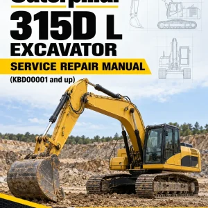 Caterpillar CAT 315D L Excavator Service Repair Manual (KBD00001 and up) Caterpillar CAT 315D L Excavator Service Repair Manual (KBD00001 and up)
