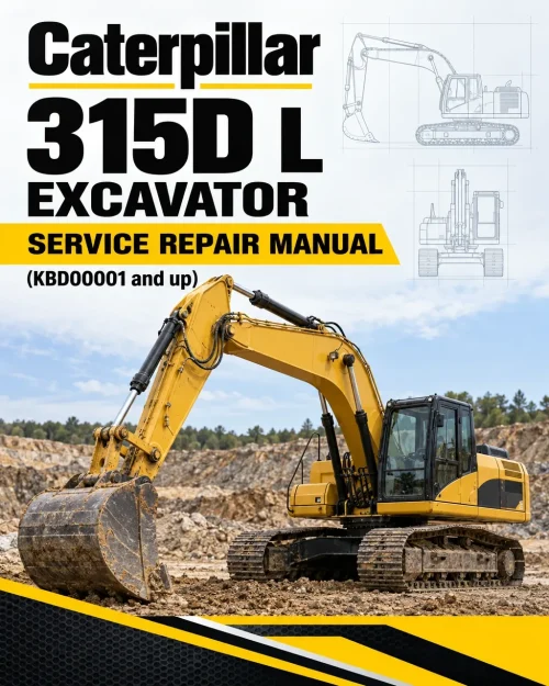 Caterpillar CAT 315D L Excavator Service Repair Manual (KBD00001 and up) Caterpillar CAT 315D L Excavator Service Repair Manual (KBD00001 and up)