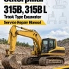 Caterpillar CAT 315B, 315B L Track Type Excavator Service Repair Manual (3AW00001 and up)