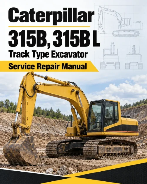 Caterpillar CAT 315B, 315B L Track Type Excavator Service Repair Manual (3AW00001 and up) Caterpillar CAT 315B, 315B L Track Type Excavator Service Repair Manual (3AW00001 and up)