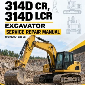 Caterpillar CAT 314D CR, 314D LCR Excavator Service Repair Manual (PDP00001 and up) Caterpillar CAT 314D CR, 314D LCR Excavator Service Repair Manual (PDP00001 and up)