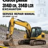 Caterpillar CAT 314D CR, 314D LCR Excavator Service Repair Manual (BYJ00001 and up) Caterpillar CAT 314D CR, 314D LCR Excavator Service Repair Manual (BYJ00001 and up)