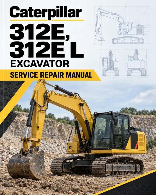 Caterpillar CAT 312E, 312E L Excavator Service Repair Manual (PZL00001 and up) Caterpillar CAT 312E, 312E L Excavator Service Repair Manual (PZL00001 and up)