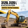 Caterpillar CAT 312D, 312D L Excavator Service Repair Manual (RKF00001 and up) Caterpillar CAT 312D, 312D L Excavator Service Repair Manual (RKF00001 and up)