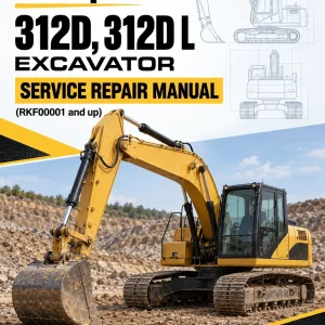 Caterpillar CAT 312D, 312D L Excavator Service Repair Manual (RKF00001 and up) Caterpillar CAT 312D, 312D L Excavator Service Repair Manual (RKF00001 and up)