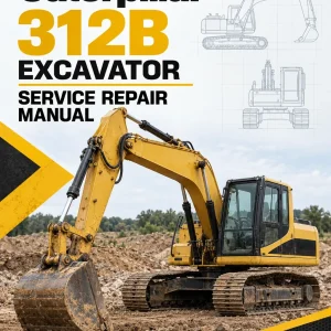 Caterpillar CAT 312B Excavator Service Repair Manual (9HR00001 and up)