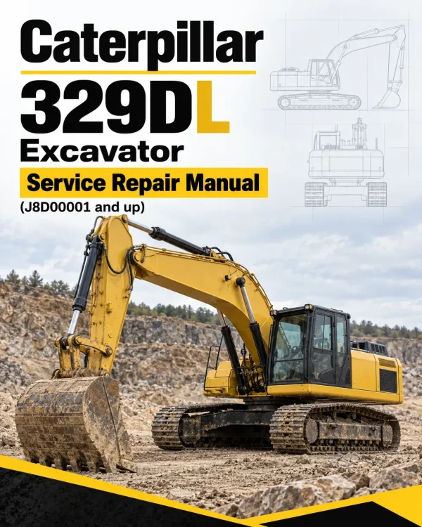 Caterpillar CAT 329DL Excavator Service Repair Manual (J8D00001 and up) Caterpillar CAT 329DL Excavator Service Repair Manual (J8D00001 and up)