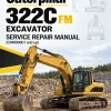 Caterpillar CAT 322C FM Excavator Service Repair Manual (CAM00001 and up)