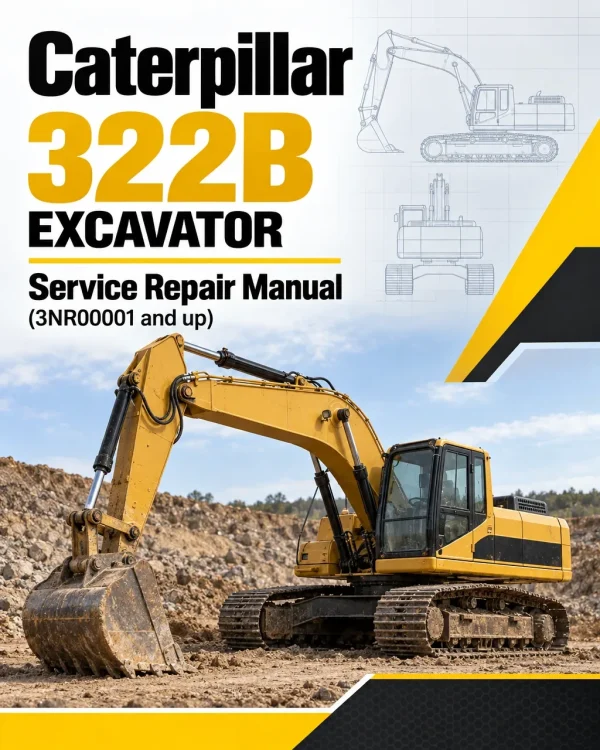 Caterpillar CAT 322B Excavator Service Repair Manual (3NR00001 and up) Caterpillar CAT 322B Excavator Service Repair Manual (3NR00001 and up)