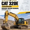 Caterpillar CAT 320E Excavator Service Repair Manual (SXE00001 and up) Caterpillar CAT 320E Excavator Service Repair Manual (SXE00001 and up)