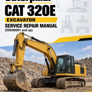 Caterpillar CAT 320E Excavator Service Repair Manual (SXE00001 and up)