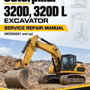 Caterpillar CAT 320D, 320D L Excavator Service Repair Manual (MZD00001 and up)