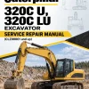 Caterpillar CAT 320C U, 320C LU Excavator Service Repair Manual (CLZ00001 and up)