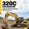 Caterpillar CAT 320C Excavator Service Repair Manual (HBC00001 and up)