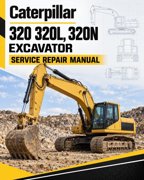 Caterpillar CAT 320 320L, 320N Excavator Service Repair Manual (9WG00001 till 00722) Caterpillar CAT 320 320L, 320N Excavator Service Repair Manual (9WG00001 till 00722)