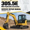 Caterpillar CAT 305.5E Mini Hydraulic Excavator Service Repair Manual (FSC00001 and up) Caterpillar CAT 305.5E Mini Hydraulic Excavator Service Repair Manual (FSC00001 and up)