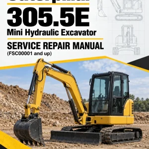 Caterpillar CAT 305.5E Mini Hydraulic Excavator Service Repair Manual (FSC00001 and up) Caterpillar CAT 305.5E Mini Hydraulic Excavator Service Repair Manual (FSC00001 and up)