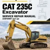Caterpillar CAT 235C Excavator Service Repair Manual (5AF00001 and up) Caterpillar CAT 235C Excavator Service Repair Manual (5AF00001 and up)