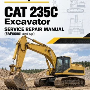 Caterpillar CAT 235C Excavator Service Repair Manual (5AF00001 and up) Caterpillar CAT 235C Excavator Service Repair Manual (5AF00001 and up)