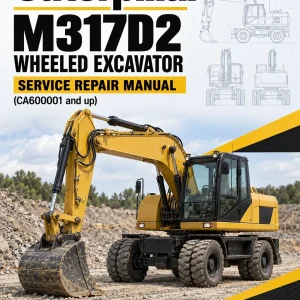 Caterpillar CAT M317D2 Wheeled Excavator Service Repair Manual (CA600001 and up)