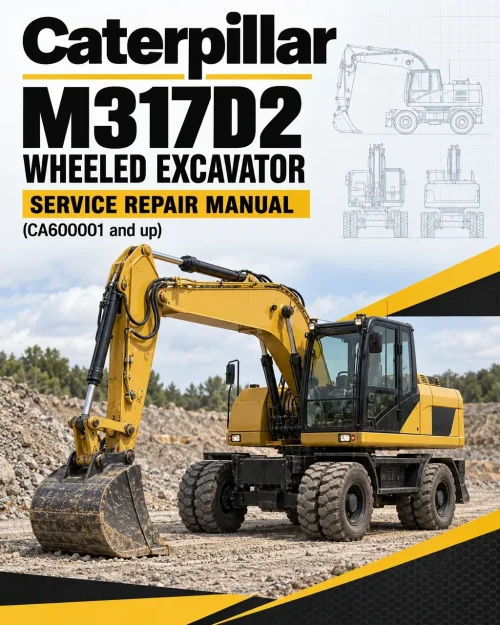 Caterpillar CAT M317D2 Wheeled Excavator Service Repair Manual (CA600001 and up) Caterpillar CAT M317D2 Wheeled Excavator Service Repair Manual (CA600001 and up)