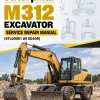 Caterpillar CAT M312 Excavator Service Repair Manual (6TL00001 till 00409) Caterpillar CAT M312 Excavator Service Repair Manual (6TL00001 till 00409)