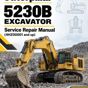 Caterpillar CAT 5230B Excavator Service Repair Manual (4HZ00001 and up)