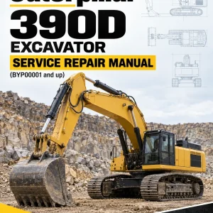 Caterpillar CAT 390D Excavator Service Repair Manual (BYP00001 and up)