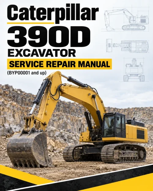 Caterpillar CAT 390D Excavator Service Repair Manual (BYP00001 and up) Caterpillar CAT 390D Excavator Service Repair Manual (BYP00001 and up)