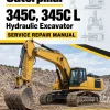 Caterpillar CAT 345C, 345C L Hydraulic Excavator Service Repair Manual (ELS00001 and up) Caterpillar CAT 345C, 345C L Hydraulic Excavator Service Repair Manual (ELS00001 and up)