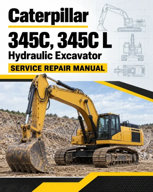 Caterpillar CAT 345C, 345C L Hydraulic Excavator Service Repair Manual (ELS00001 and up) Caterpillar CAT 345C, 345C L Hydraulic Excavator Service Repair Manual (ELS00001 and up)