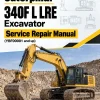 Caterpillar CAT 340F L LRE Excavator Service Repair Manual (YBF00001 and up)