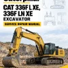 Caterpillar CAT 336F L XE, 336F LN XE Excavator Service Repair Manual (MTW00001 and up)