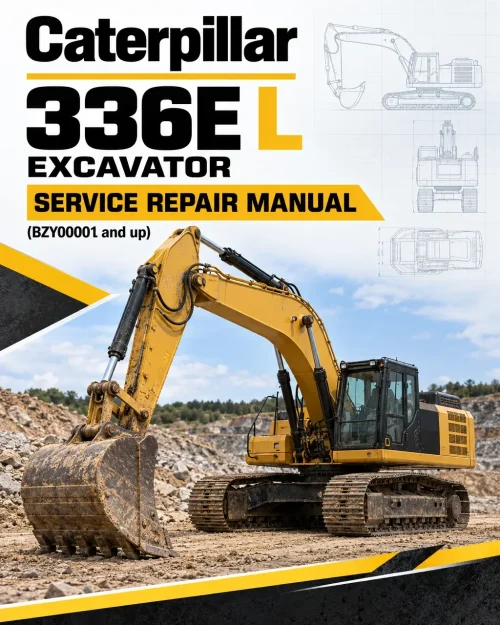 Caterpillar CAT 336E L Excavator Service Repair Manual (BZY00001 and up)